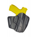 U5 Leder Gürtel Holster für Canik TP9 SA lauf 4 Zoll Schnellziehholster schwarz VlaMiTex