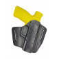 U5 Leder Schnellziehholster für CZ P-07  schwarz VlaMiTex