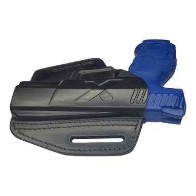 U5 Holster en cuir à dégainage rapide pour Heckler & Koch VP40 noir VlaMiTex