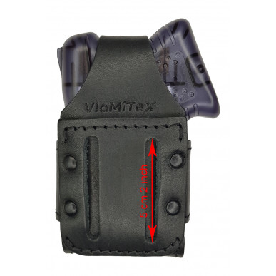 Holster en cuir pour Guardian Angel 2 3 4 OWB – Droitier avec bouton-pression