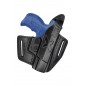 B6 Funda de Cuero para Walther P22Q negra VlaMiTex