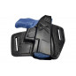 B6 Leather Holster for Walther P22Q Black VlaMiTex
