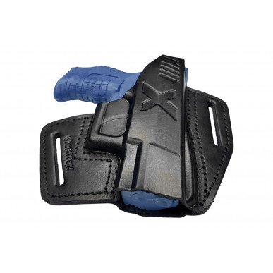Leather Holster for Walther P22Q OWB – Right-Handed with Snap Button