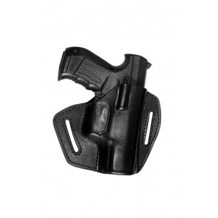 UX Leder Pistolenholster für Sig Sauer P229 schwarz VlaMiTex – von vorne