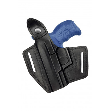 Leather Holster for Walther P22Q OWB – Right-Handed with Snap Button