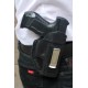 IWB 6 Leather Holster for Sig Sauer P250 Compact black VlaMiTex