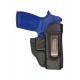 IWB 6 Pistolera de piel para Sig Sauer P250 Carry negro VlaMiTex