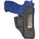 IWB 3 Pistolera de piel para Heckler & Koch P30 negro VlaMiTex