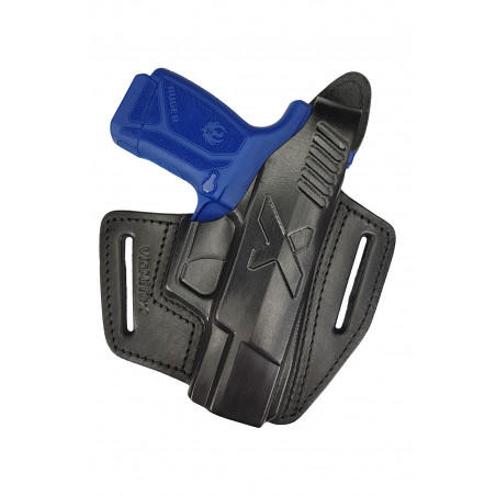 Nahkakotelo Ruger MAX-9 OWB – Oikeakätinen, painonapilla