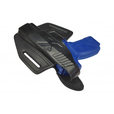 Leather Holster for Ruger MAX-9 OWB – Right-Handed with Snap Button
