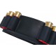 J25 Leather Bandolier Cartridge Belt 12 ga Black VlaMiTex