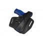 B5 Leather Holster for Walther PDP Barrel 4 Inch Black VlaMiTex