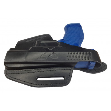 Leder Holster für Walther PDP 4 Zoll OWB – Rechtshänder mit Druckknopf
