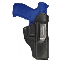 IWB 7 Leather Holster for Walther PPQ black VlaMiTex