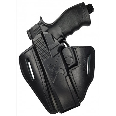 Schnellziehholster für Umarex T4E HDP 50 Linkshänder – OWB Lederholster
