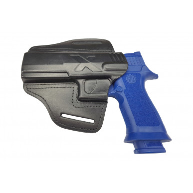 Брза футрола за Sig Sauer P320 X-Five за леворуке – кожна футрола за ношење споља