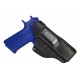 IWB 7 Fondina in pelle per Smith Wesson 4506 nero VlaMiTex