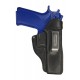 IWB 7 Pistolera de piel para Smith Wesson 4506 negro VlaMiTex