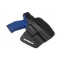 B5 Leder Holster für Walther PDP Lauf 4 Zoll schwarz VlaMiTex B5 Leder Holster für Walther PDP Lauf 4 Zoll schwarz VlaMiTex