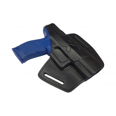 Leder Holster für Walther PDP 4 Zoll OWB – Rechtshänder mit Druckknopf