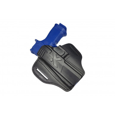 Coldre de saque rápido para Sig Sauer P226 X-Five Canhoto – Coldre de couro OWB