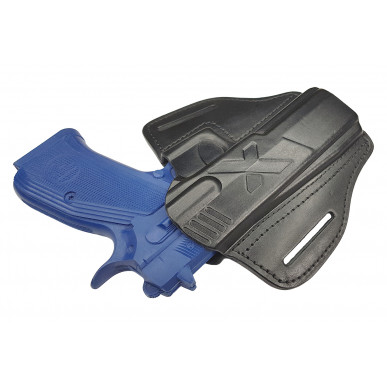 Nopeasti vedettävä kotelo CZ 97B vasenkätisille – OWB-nahkakotelo