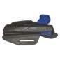 B5 Holster en cuir pour pistolet Walther P99 noir avec Red Dot VlaMiTex