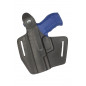 B5 Holster en cuir pour pistolet Walther P99 noir avec Red Dot VlaMiTex – vue de dos
