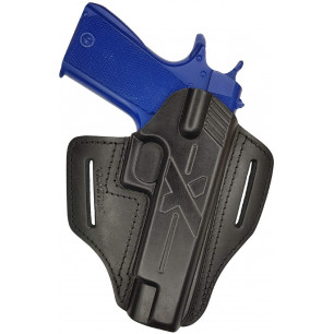 Nopeasti vedettävä kotelo Walther 1911 – Nahkainen OWB-kotelo