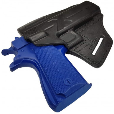 Rychloupínací pouzdro pro Walther 1911 – Kožené OWB pouzdro