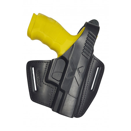 Leder Holster für Stoeger STR-9 OWB – Rechtshänder mit Druckknopf