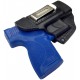 IWB 5 Holster en Cuir pour Smith & Wesson Shield Noir VlaMitex
