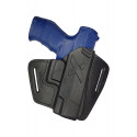 U16 Leder Holster für Walther PPX Schnellziehholster schwarz VlaMiTex