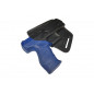 Funda de Cuero U16 para Walther PPX, Funda de Desenfunde Rápido Negra VlaMiTex
