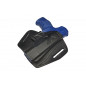 Funda de Cuero U16 para Walther PPX, Funda de Desenfunde Rápido Negra VlaMiTex