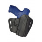 Funda de Cuero U16 para Walther Creed, Funda de Desenfunde Rápido Negra VlaMiTex