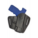 U16 Leder Holster für Steyr S-A1 Schnellziehholster schwarz VlaMiTex