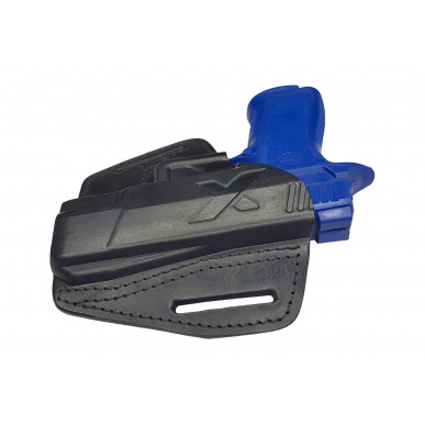 Rychloupínací pouzdro pro Sig Sauer P320 Carry – kožené OWB pouzdro