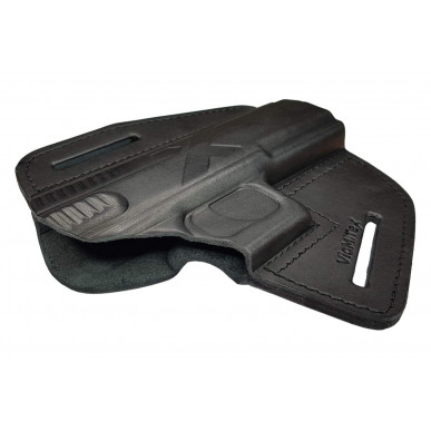 Rychloupínací pouzdro pro CZ SP-01 Phantom – OWB kožené pouzdro