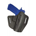 U15 Leder Holster für CZ P-09 Schnellziehholster schwarz VlaMiTex