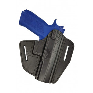 Nopea vetokotelo CZ P-09 – OWB nahkakotelo