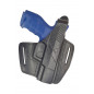 B5 Holster en cuir pour Heckler et Koch VP40 noir avec Red Dot VlaMiTex – vue de face
