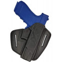 U9 Leder Holster für Zoraki 917 Schnellziehholster schwarz VlaMiTex