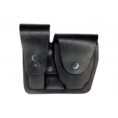 M20 Holster for magazine and handcuffs black VlaMiTex