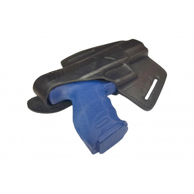 Leder Holster für Heckler & Koch VP40 OWB – Rechtshänder mit Druckknopf