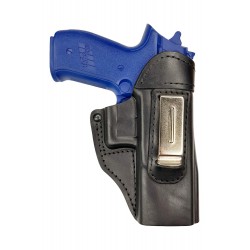 IWB 4 Leather Holster for Sig Sauer Mosquito black VlaMiTex