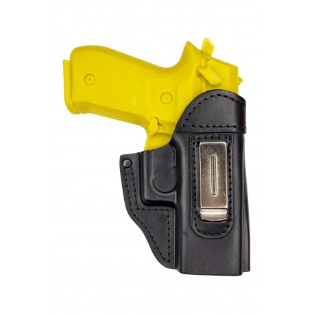 IWB 6 Pistolera de piel para Arex Rex Zero negro VlaMiTex