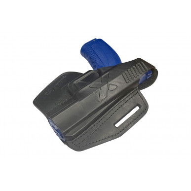 Leder Holster für Caracal OWB – Rechtshänder mit Druckknopf