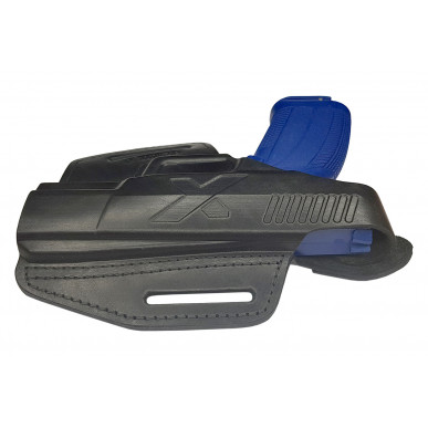 Leder Holster für Caracal OWB – Rechtshänder mit Druckknopf