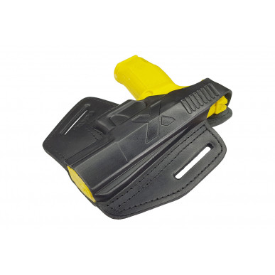 Leather Holster for Canik TP9 OWB – Right-Handed with Snap Button